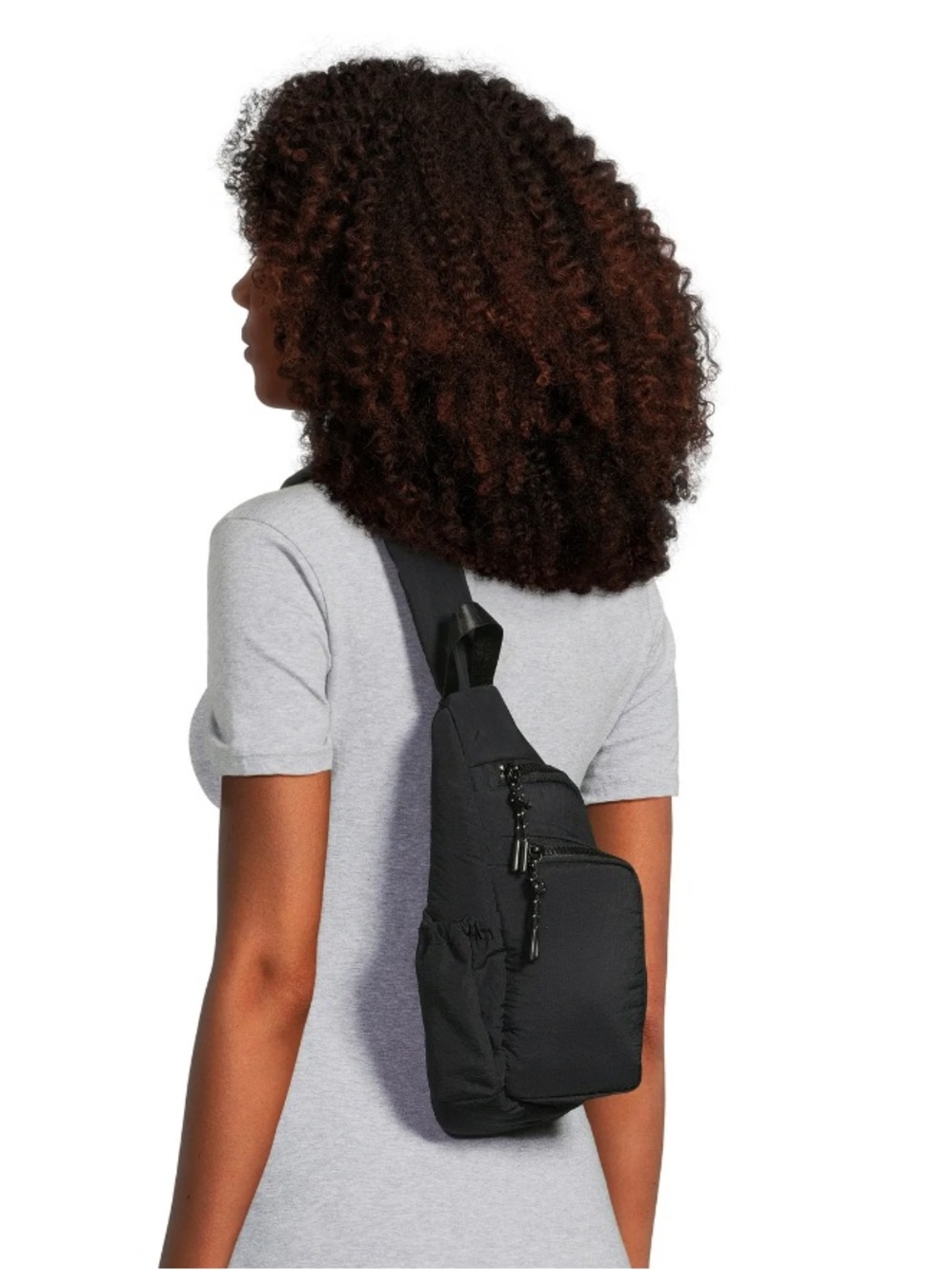 Athletic Works Black Sling Travel Crossbody Bag 💕$3 when bundled